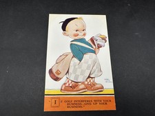 Mabel Lucie Attwell Valentine's 2243 Postcard Vintage Unused