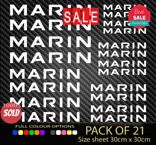 Marin vinyl decal - marin,