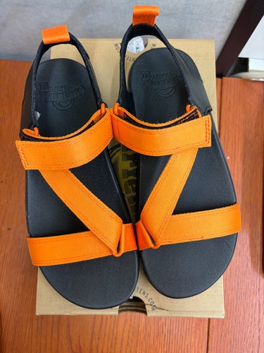 Martens sandals orange - martens,