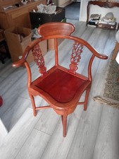 Antique Mahogany Chinese Chair