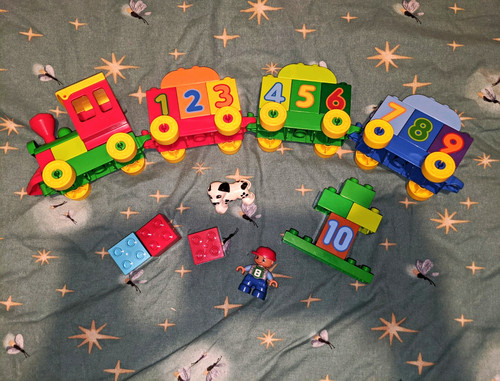 Lego duplo number train - lego, 10558