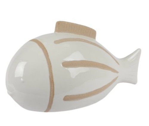 Fish glazed ceramic home - ceramic,