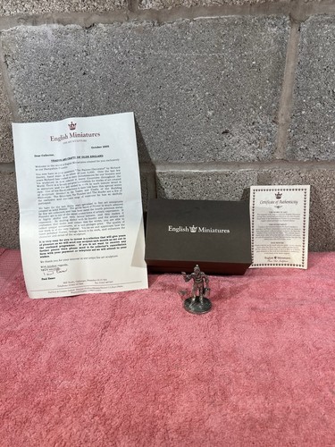 English miniature fine pewter - english,