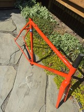 Tim Neenan Lighthouse Cycles USA Brazed Steel Road CX Gravel Frame & Fork 56cm