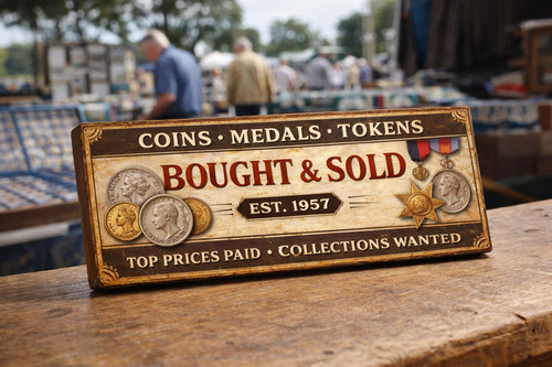 Coins medals tokens - coins,