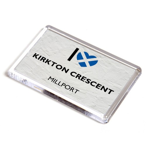 Fridge magnet love kirkton - fridge, i