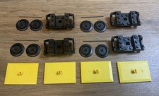 LEGO train Black Wheel Set