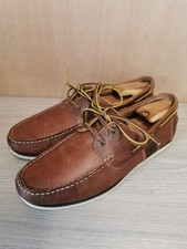 Barbour leather boat shoe - leather,
