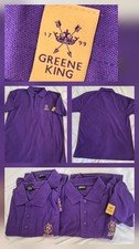 Bundle of Greene King Abbot Ale Polo Shirts. 3 X Large 1 X Medium!