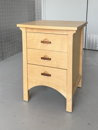 Maple wood and cherry - cherry, solid