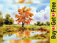 Tranquil Fall Countryside