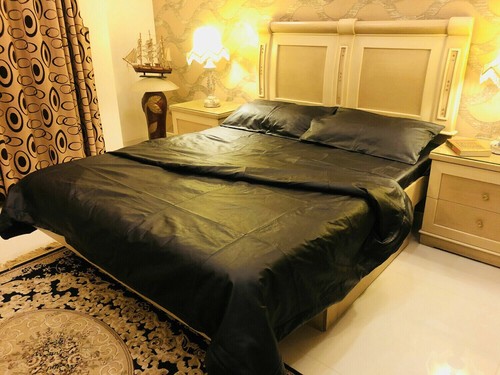 Hnadmade real leather - leather, bedding