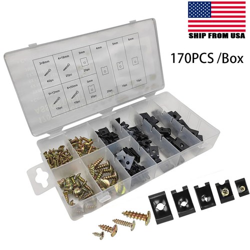 170x auto car clip - u-clip, and