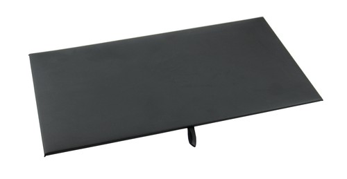 Black leatherette display pad - black,
