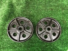 Vintage Cast Iron Wheels (