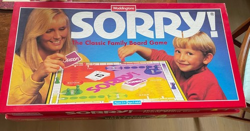 Vintage sorry board game 1994 - vintage,
