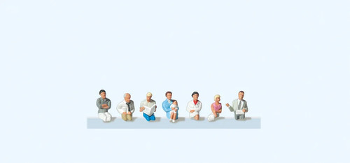Preiser 79084 passengers - preiser,