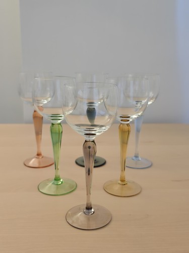 Bohemia crystal colored stem - bohemia,