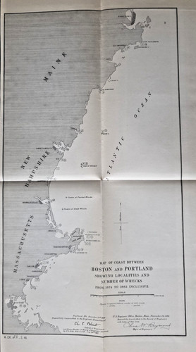 Antique 1885 boston - boston, to