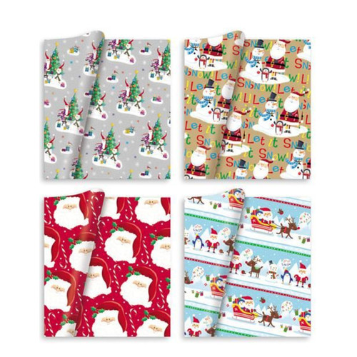 Rolls christmas wrapping - christmas,