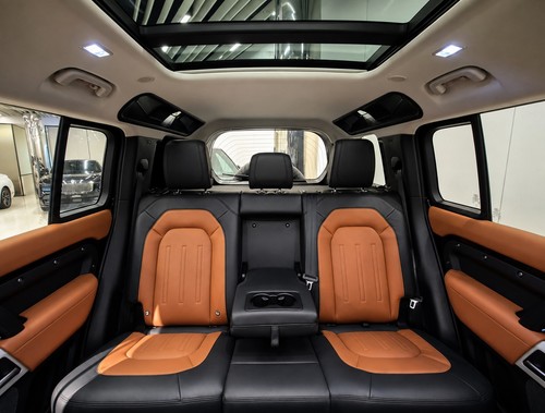 Land rover defender leather - land,