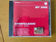 Ducati service manual disc for a Sportclassic - Sport 1000 motorcycle