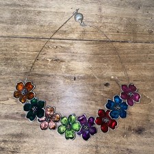 Enamel Flower Statement