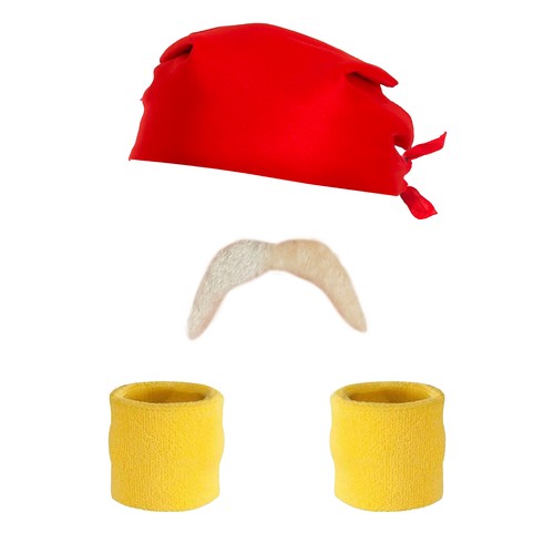 1980 hogan wrestler - 1980's, costume