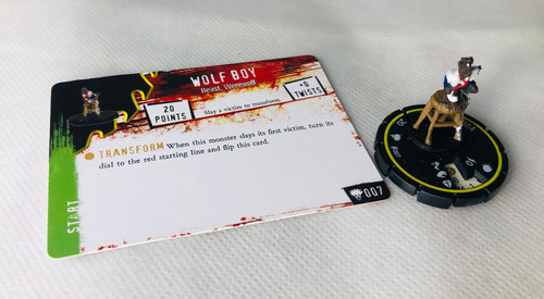 Horrorclix wolf boy 007 - horrorclix,