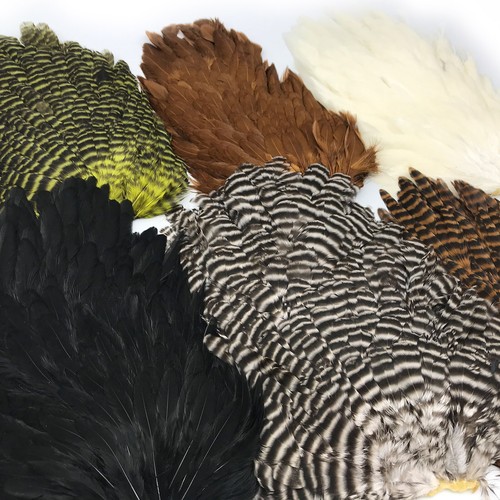 Hareline hen saddle fly - -,