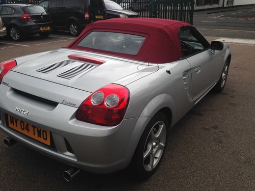 Toyota mr2 burgundy soft - mr2,