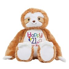 Large Sloth Personalised Soft