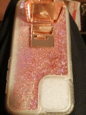 I-phone 12 Phone Cover Bling Ring Stand Mirror Phone Case  Glitter 