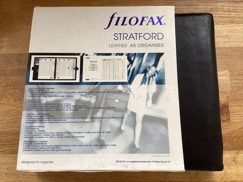 Filofax stratford black - filofax,