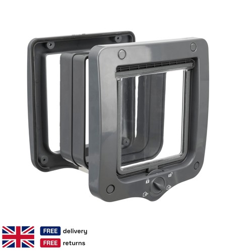 Way cat flap grey - flap,