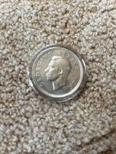 GEORIVS SEXT S REX south African 5 Shilling Silver Coin