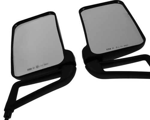 Mirror set rear - , view