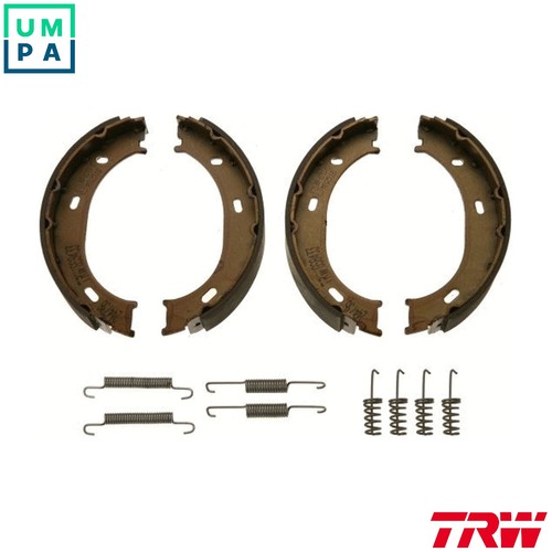Brake shoe set - brake, parking