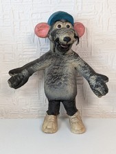 Vintage Roland Rat Bendy Sponge Figure 1980's TV AM Retro Toy 10"