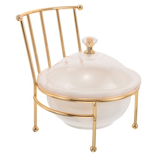 Golden acrylic chair candy - acrylic,