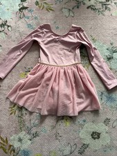 Next Girls Pink Long Sleeve Ballet Tutu Dress Age 6