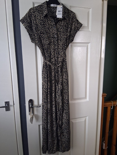 Mango animal print collared - mango,