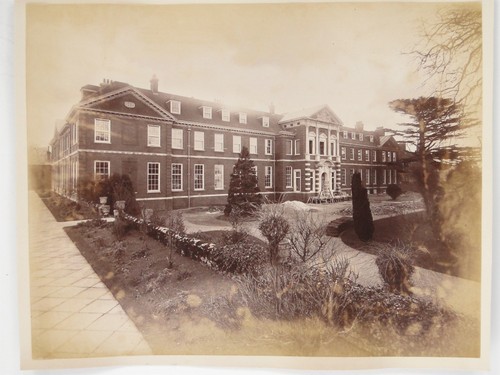 Large georgian brick building - georgian,