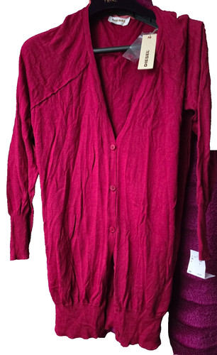 Diesel ladies red cardigan - diesel,