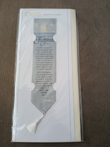 Cash ltd woven bookmark - &,