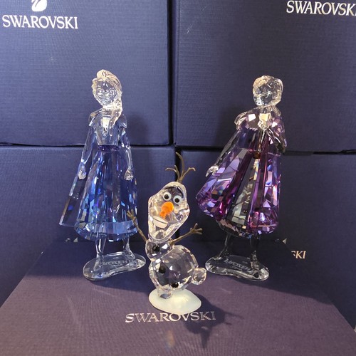 Swarovski frozen elsa anna - swarovski, elsa,