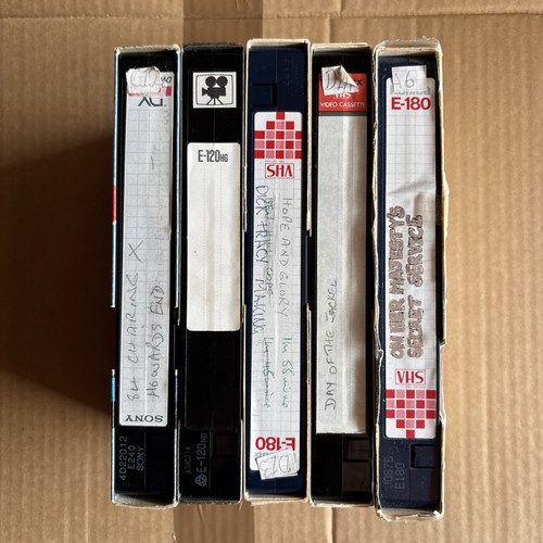 Vhs video cassette - video, tapes