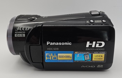 Panasonic hdc sd9 full - panasonic, hd