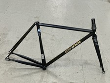 Rare Custom Track Frameset CLIFF SHRUBB Pista Split Seattube Columbus Tubing Siz