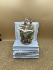Beatrix Potter Foxy Whiskered Gentlemen Music Box Plays Music  Rotates 1997